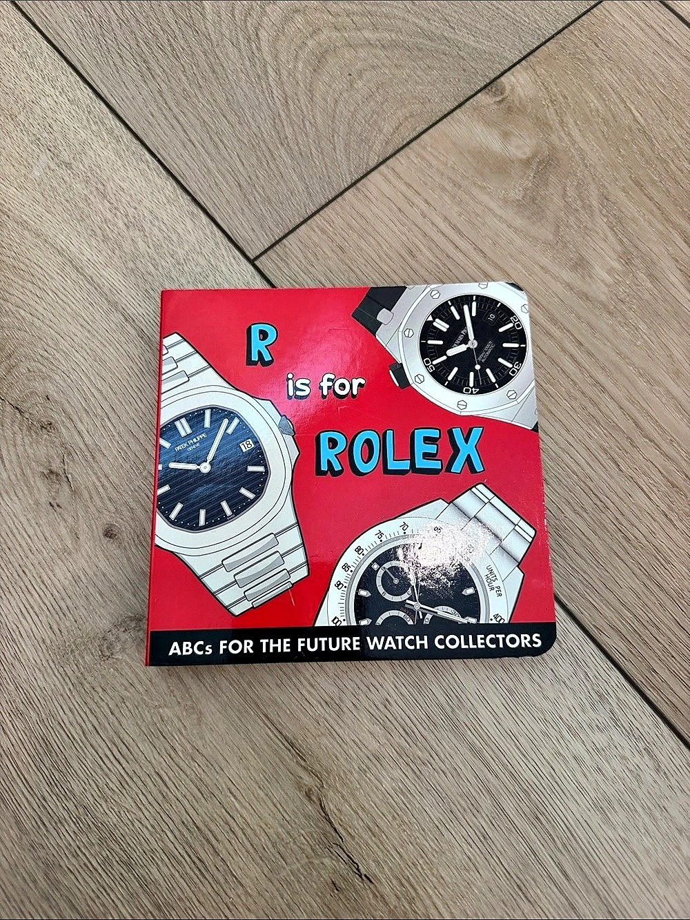 dipper book co. R is for ROLEX. Kids Watch Alphabet Book Like New